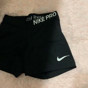 Black Nike pro spandex size small